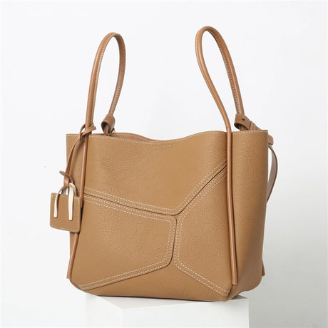 women_s_brown_leather_bucket_handbag_shoulder_tote_bag_with_inner_pouch_9