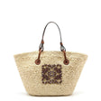 Women's Beige Handwoven Straw Beach Tote Bag